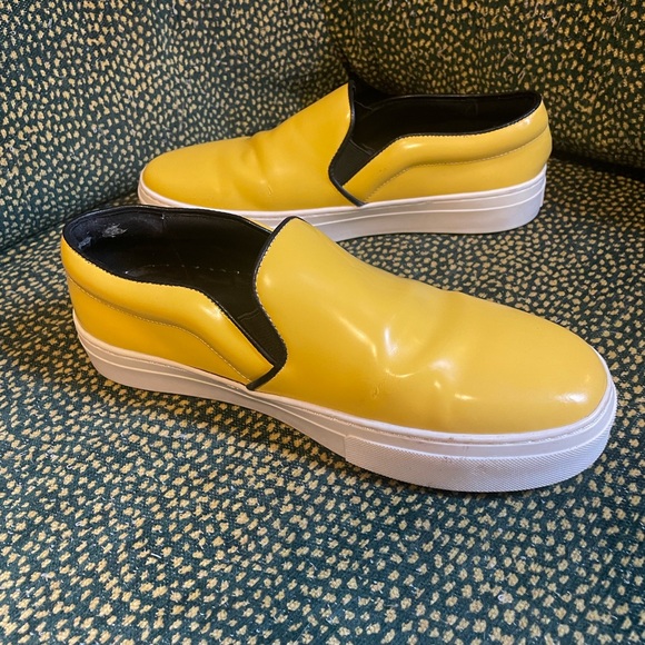 Celine leather slip-on trainer sneakers - Picture 5 of 12